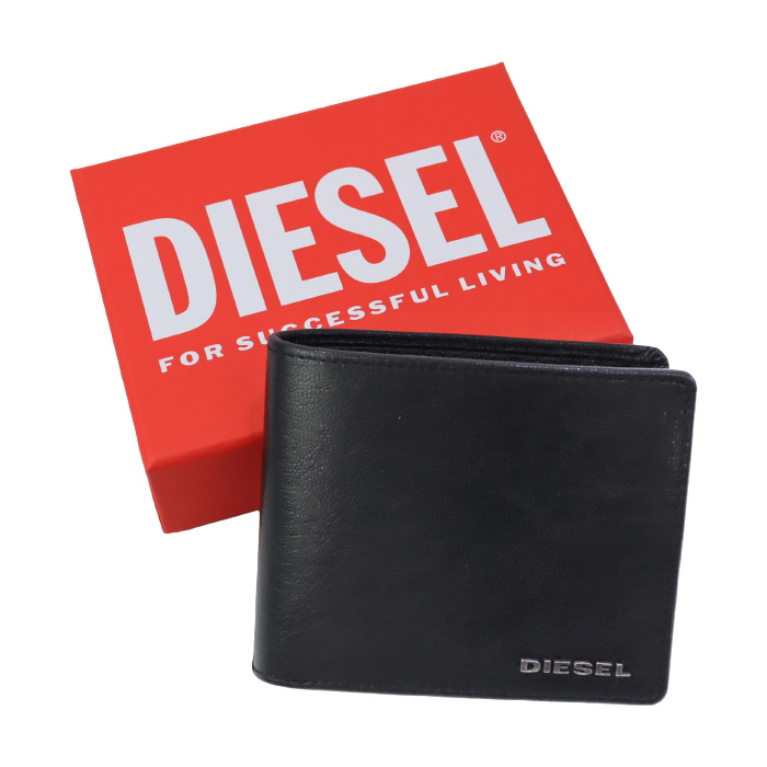 DIESEL（ディーゼル） 財布 X03925 PR271 T8013 ブラック BLACK 二