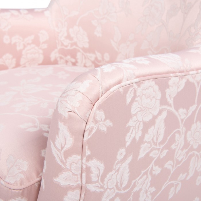 アームチェア ピンク 一人掛けソファ パーソナルチェア ヘアルーム