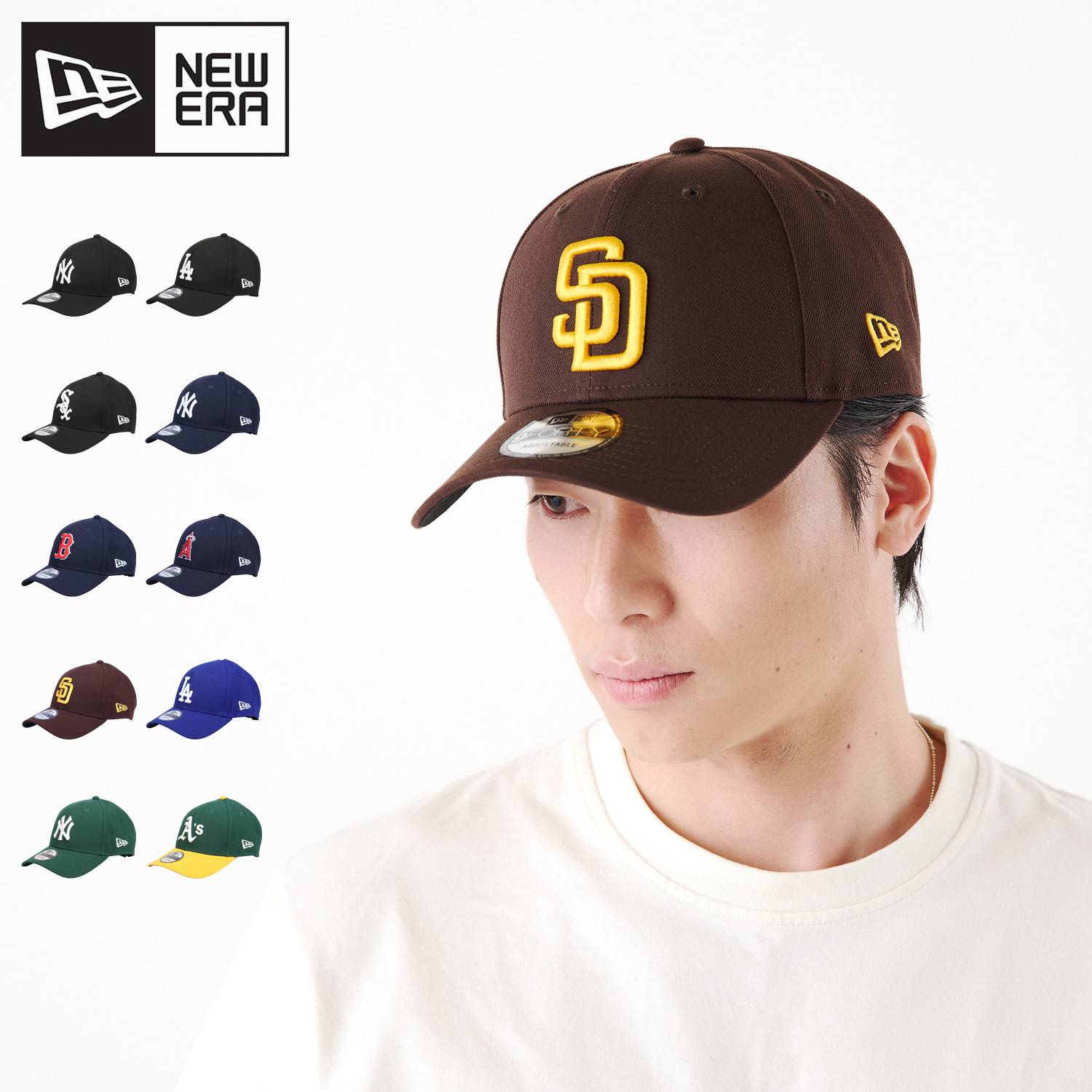 NEW ERA（ニューエラ） NEW ベースボールキャップ ERA メンズ