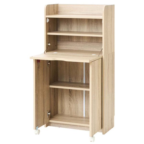 ライティングビューロー 勉強机 折りたためる ライティングデスク 幅60