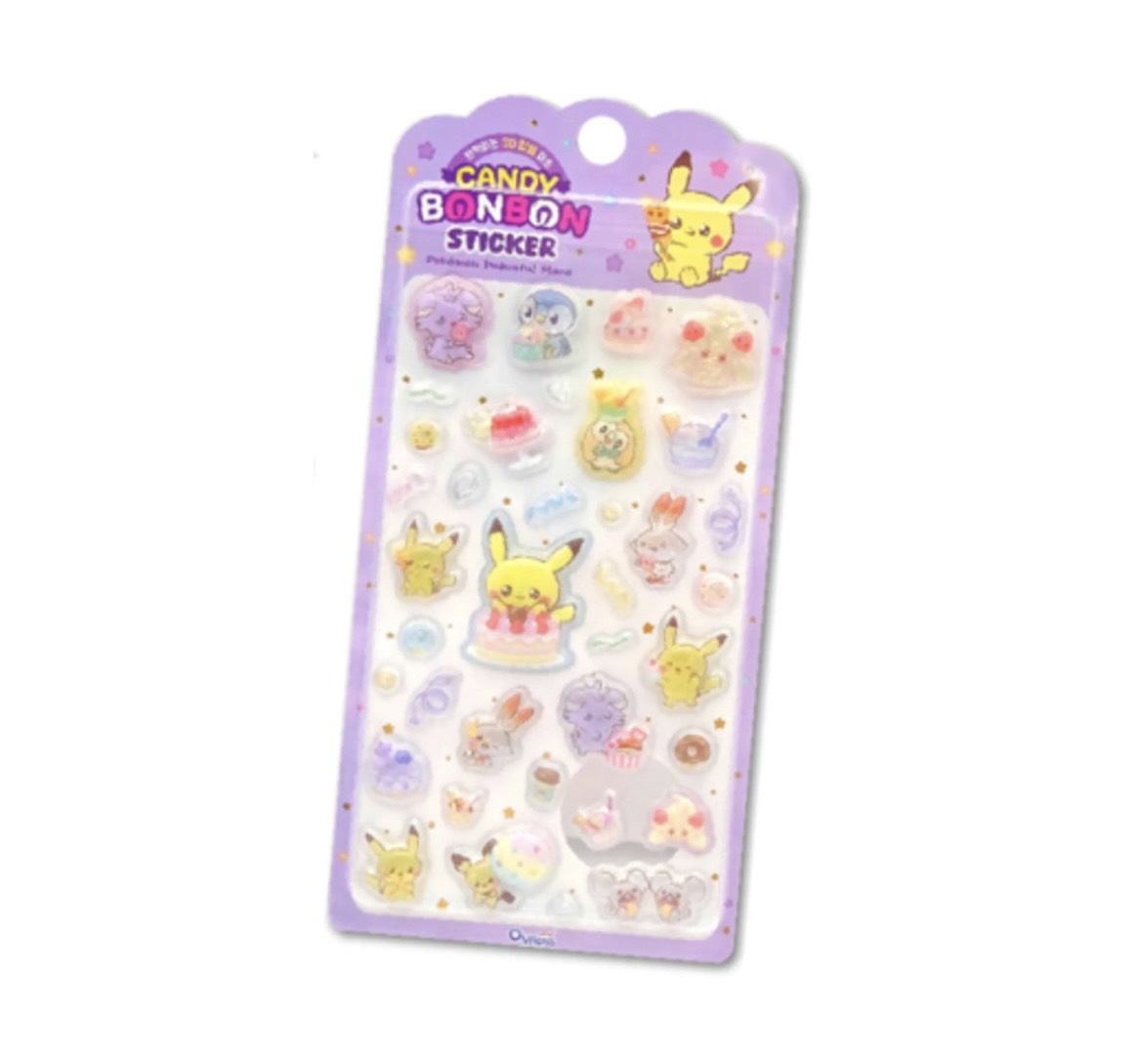 Pokemon（ポケモン） 【韓国公式】ポケピース CANDY BONBON STICKER 全