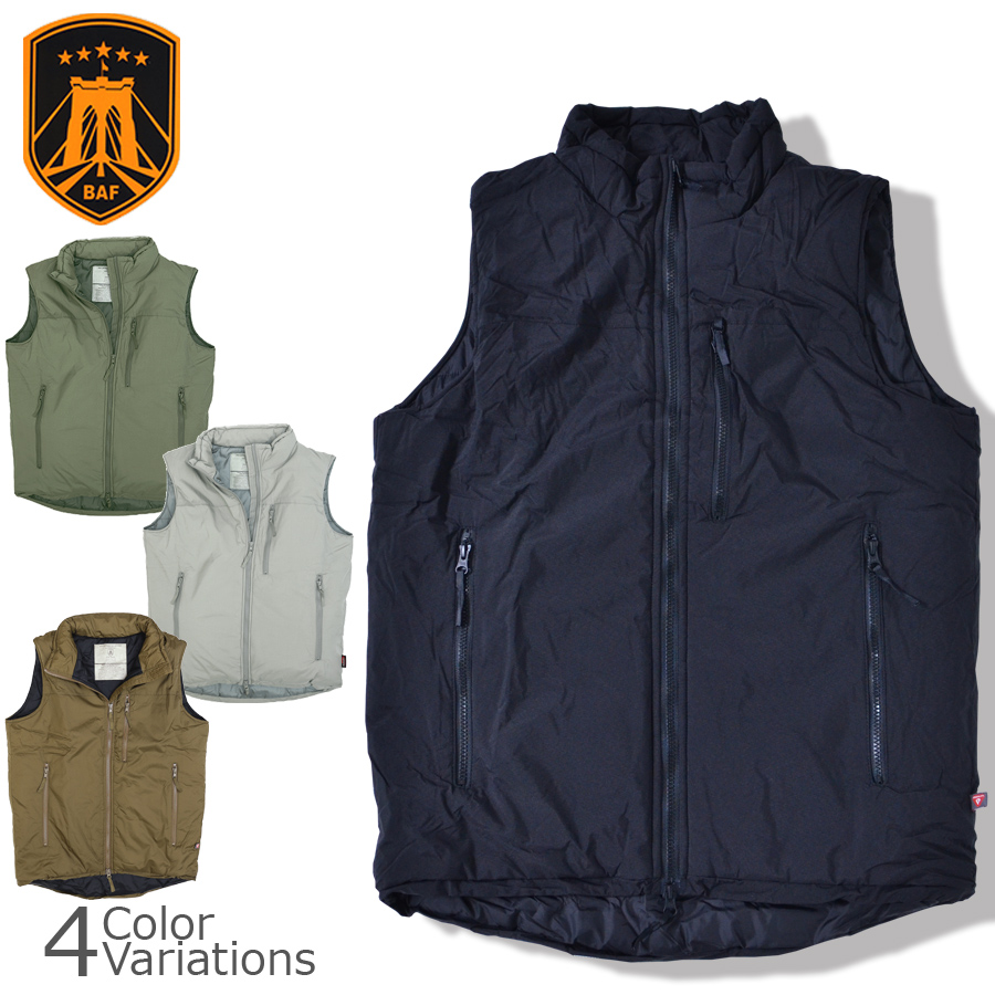 BAF LEVEL7 PRIMALOFT VEST プリマロフト ベスト : ミリタリーショップ