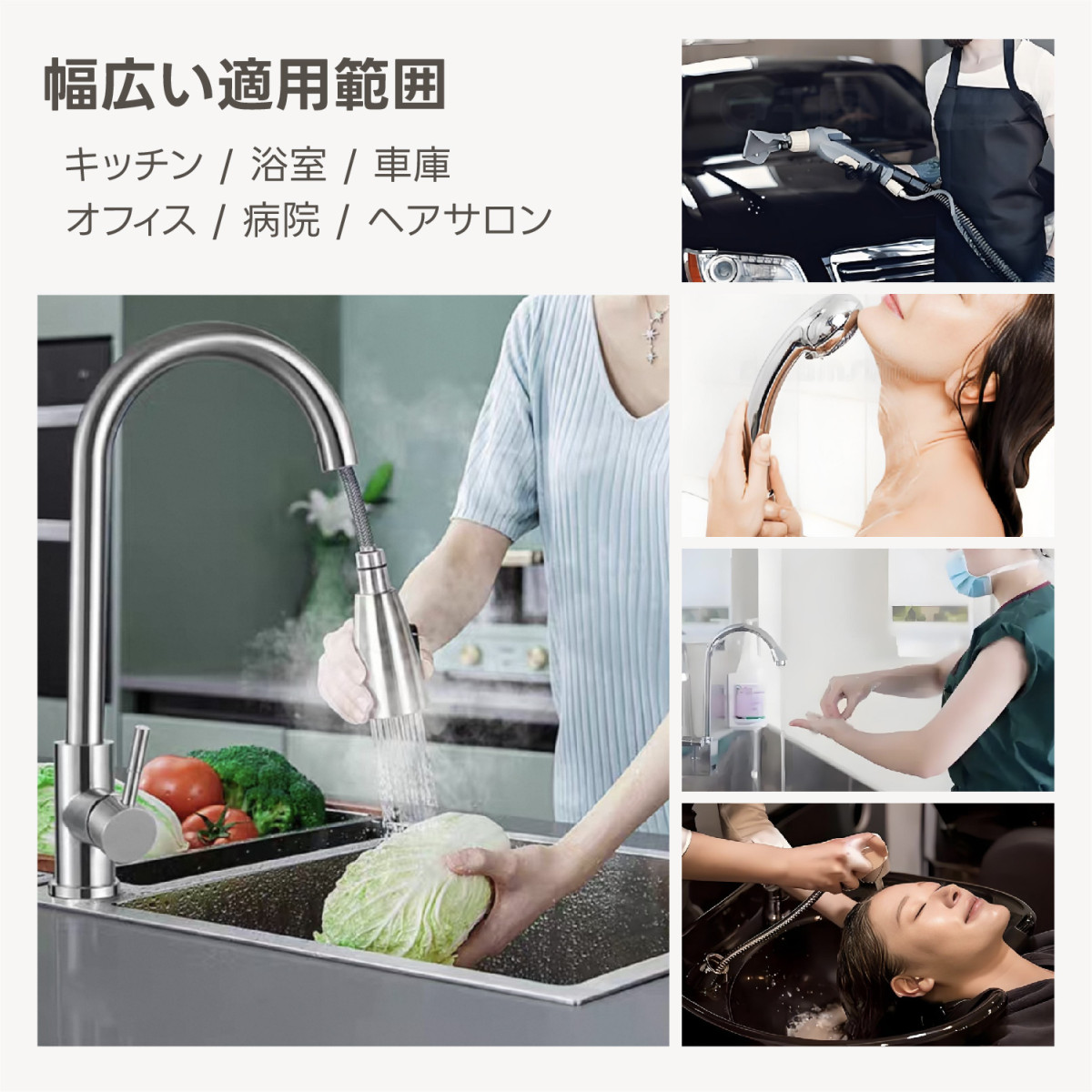 電気給湯器 110V/1500W 小型電気温水器 30℃~75℃調節 急速加熱 ミニ小型