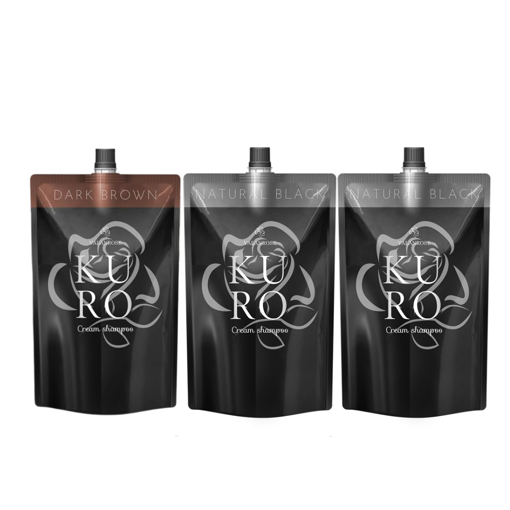 VALANROSE（バランローズ） KUROクリームシャンプー 3個セット(400g×3