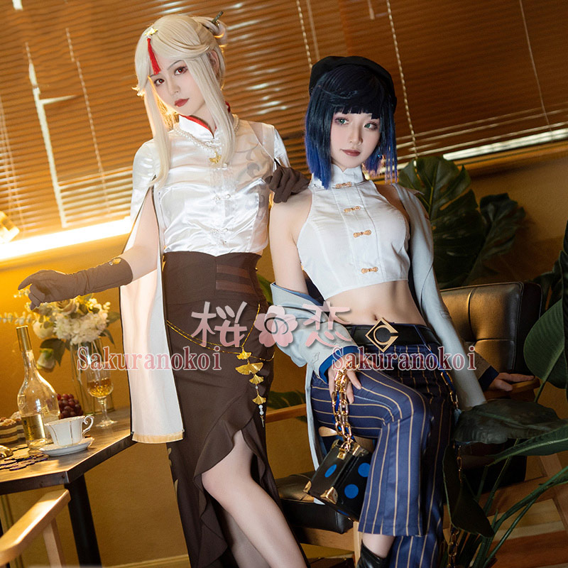 原神 げんしん genshin 夜蘭 コスプレ 衣装 cosplay イベント