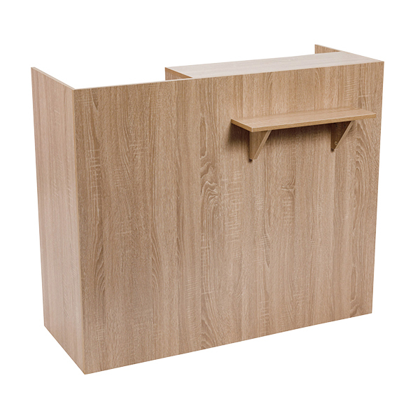 レジカウンター 木製 レジ台 ( 全2色 ブラウン・ライトブラン W120