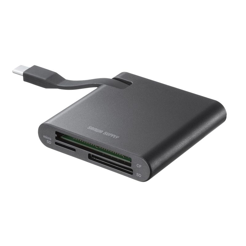 SANWA SUPPLY（サンワサプライ） SDカードリーダー タイプC microSD