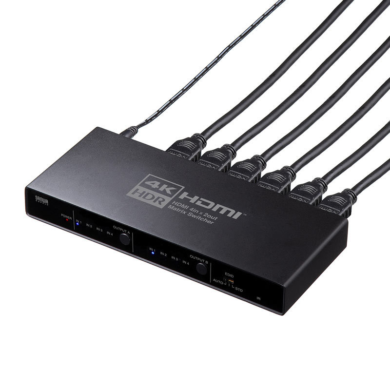 SANWA SUPPLY（サンワサプライ） 4K HDR 光デジタル出力付きHDMI