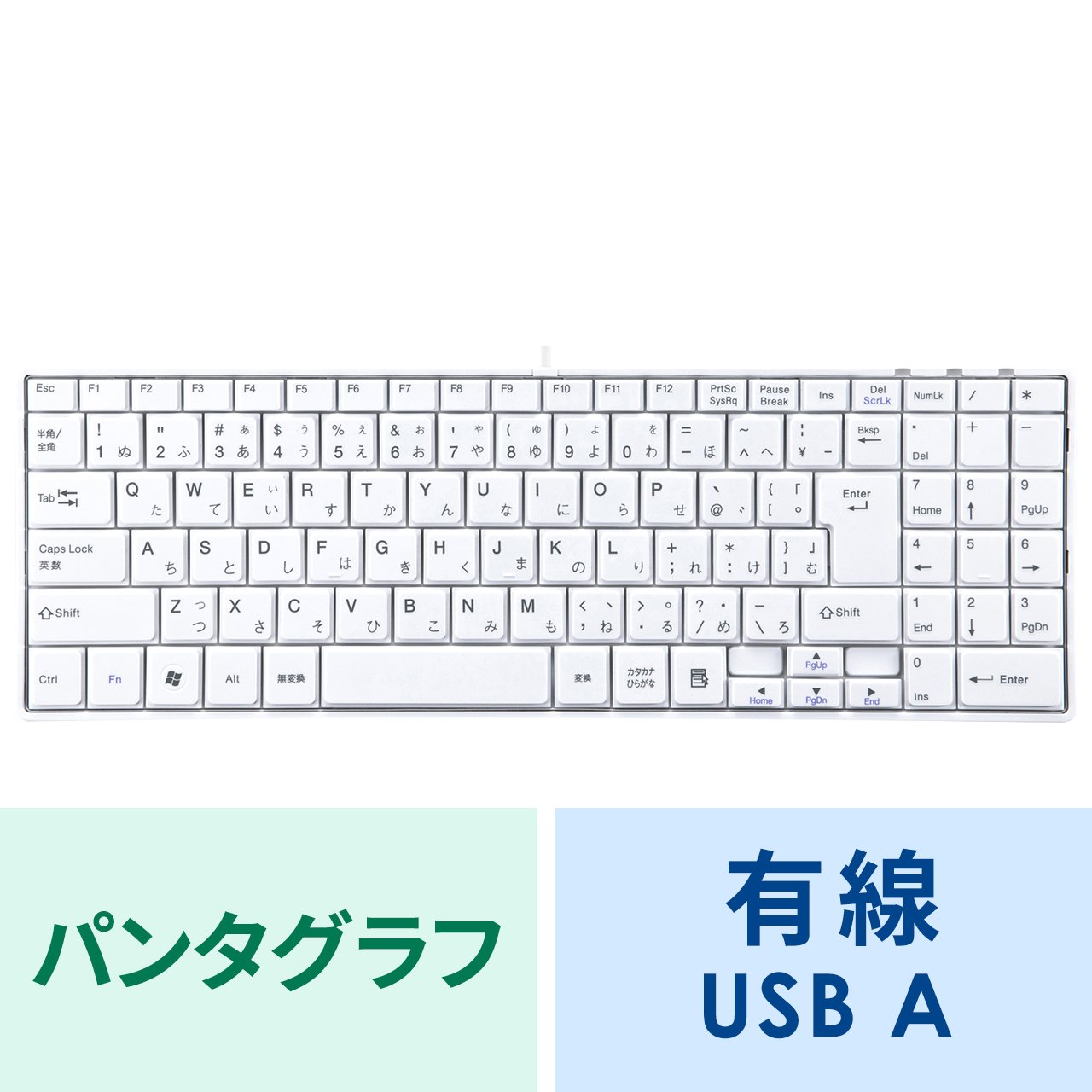SANWA SUPPLY（サンワサプライ） キーボード 有線 USB A USBキーボード