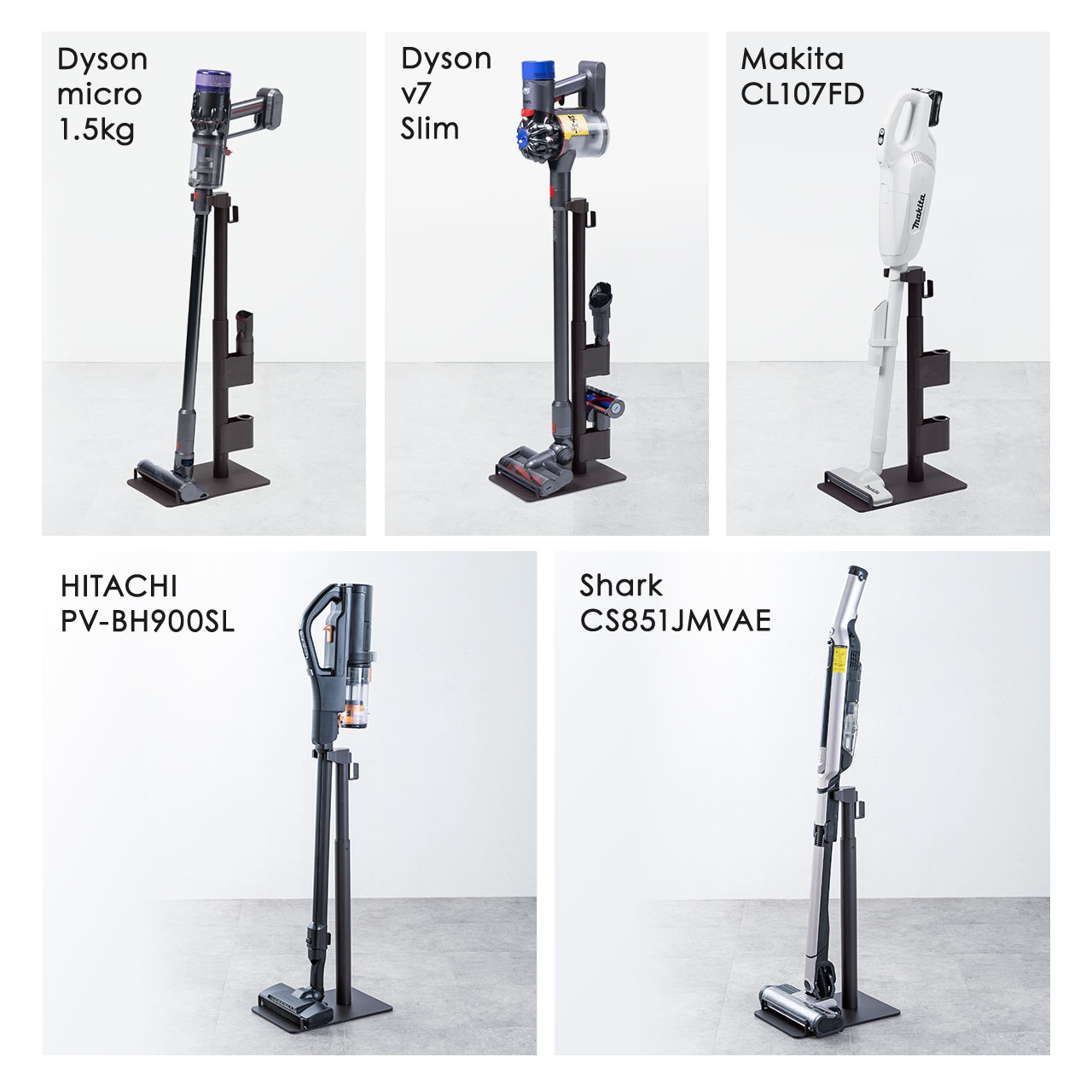 SANWA SUPPLY（サンワサプライ） 掃除機スタンド ダイソン マキタ 汎用