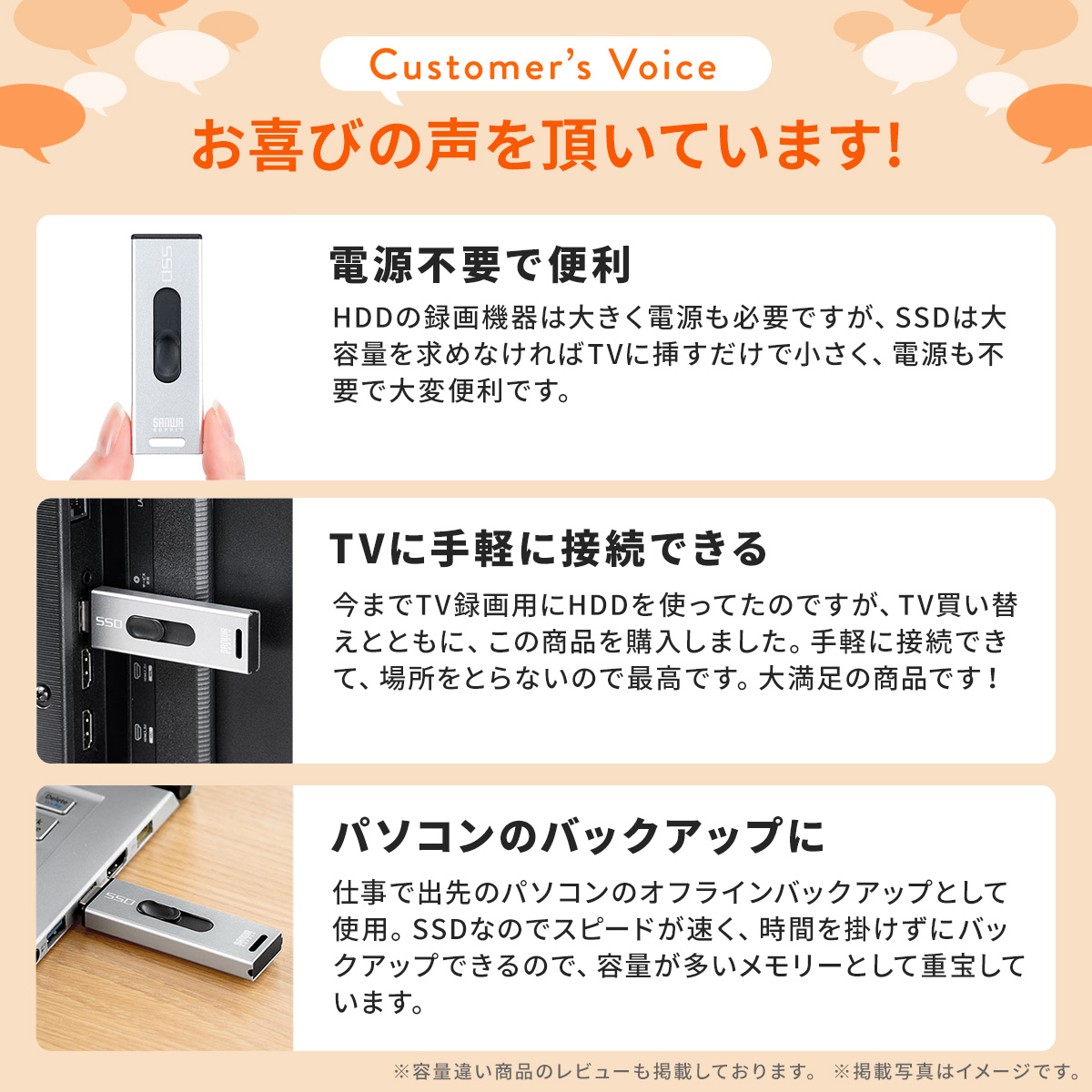 SANWA SUPPLY（サンワサプライ） スティック型SSD 512GB 外付け