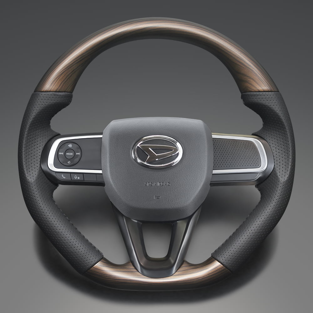 ナルディ タイプ 高級 ウッド ステアリング 33パイ 本杢 : エス