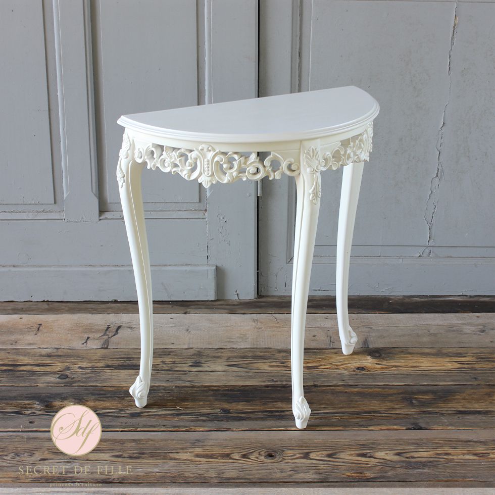 コンソールテーブル アンティーク ロココ調 姫系 エレガント フレンチ