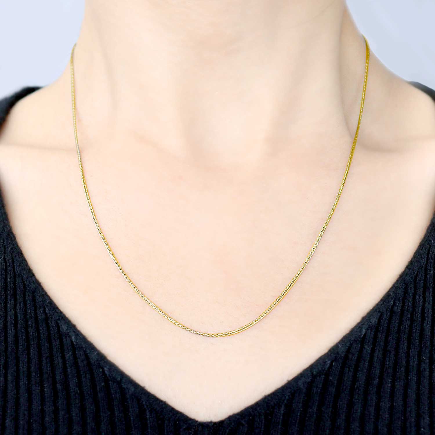 LARA Christie（ララクリスティー） ネックレス チェーン 18金 最長