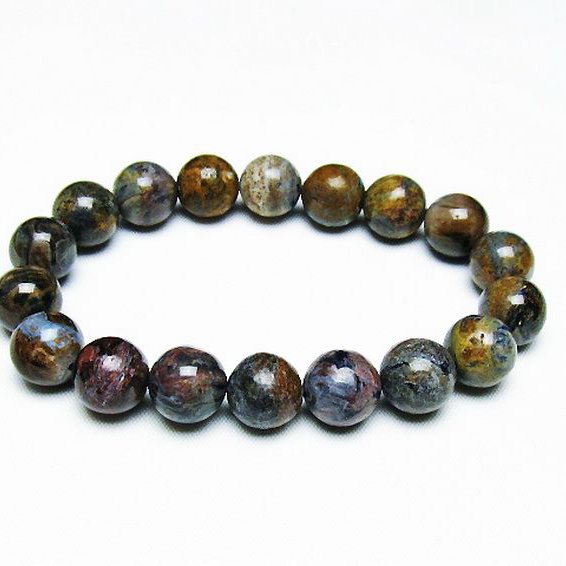 モリオン 純天然 黒水晶 ブレスレット 18mm t112-7027 : 誠安天然石