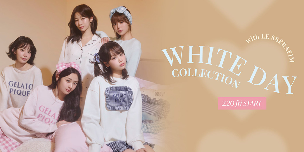 gelato pique（ジェラートピケ） WhiteDay ピローモチーフハンドタオル