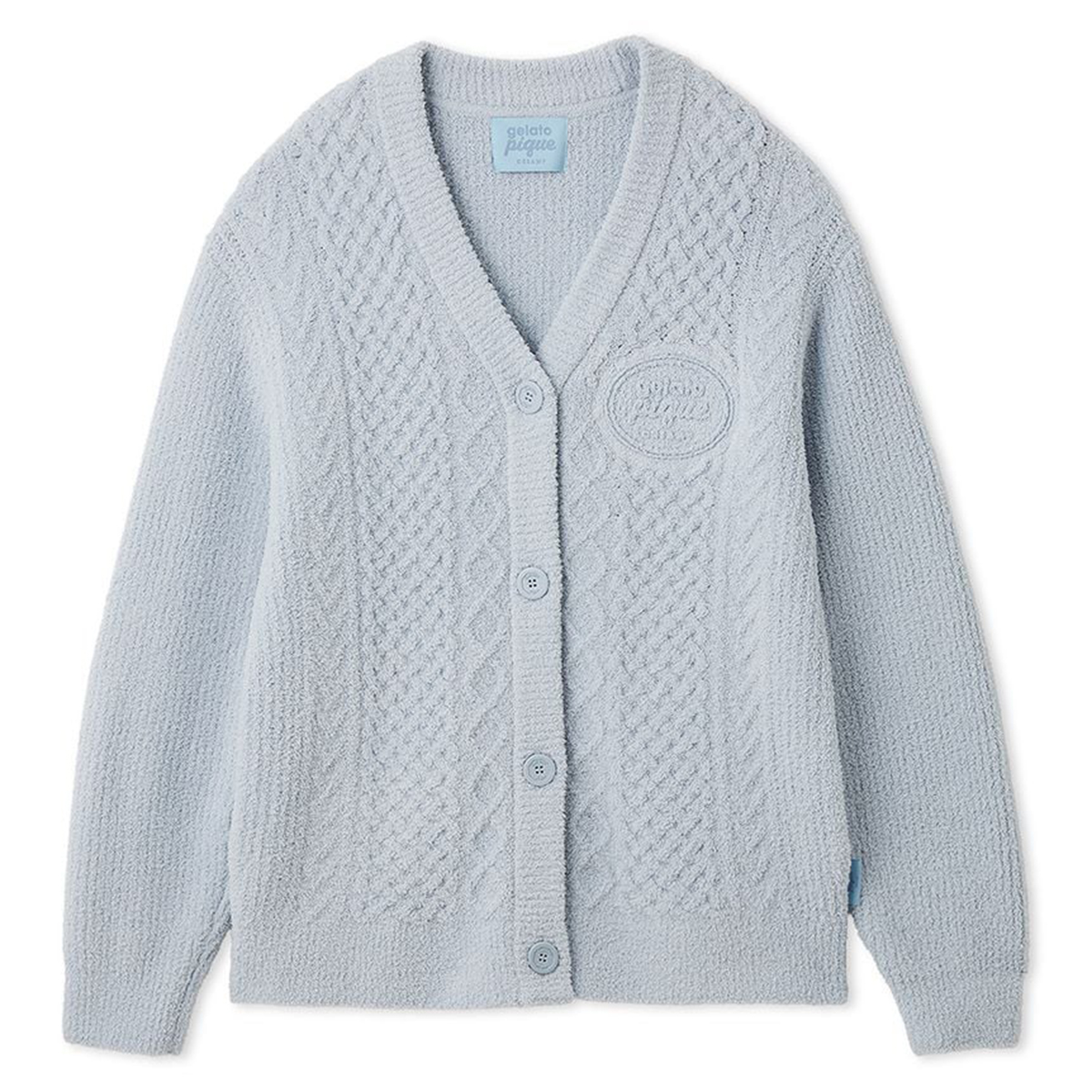 gelato pique（ジェラートピケ） Valentine アランカーディガン