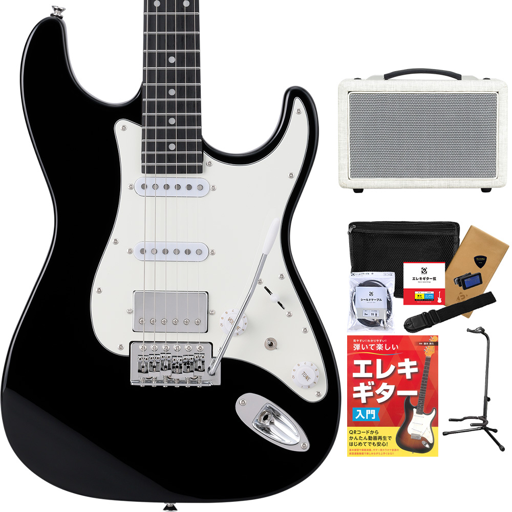 LaidBack レイドバック LSE-3H エレキギター初心者12点セット 軽量
