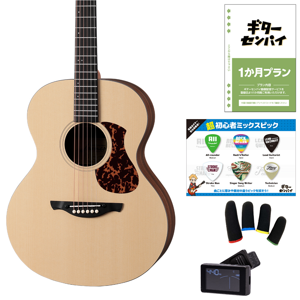 ジェームス（James） ギターを挫折したくないあなたへ J-100A 超初心者