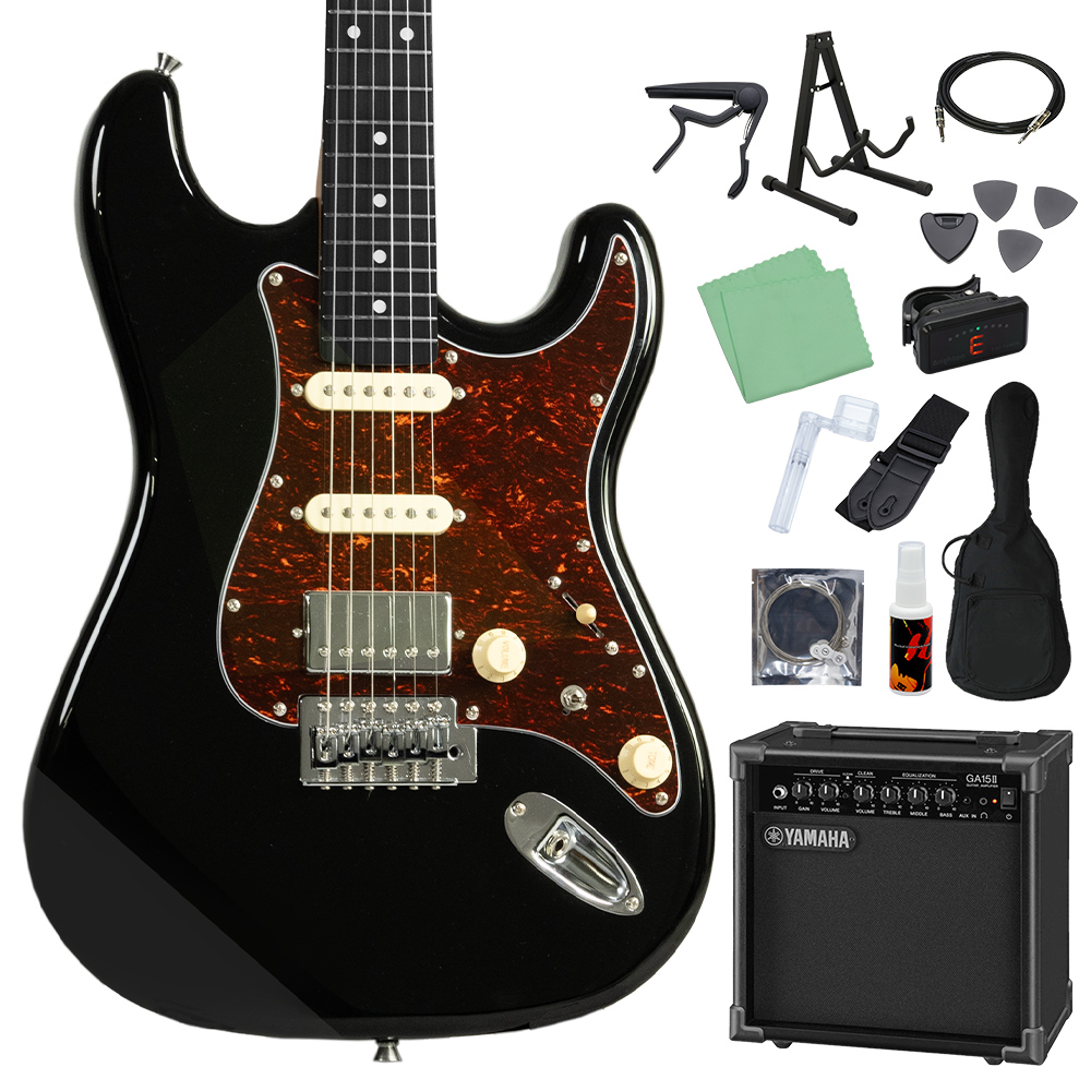 Eris. エリス Nestia エレキギター初心者14点セット ヤマハアンプ付き