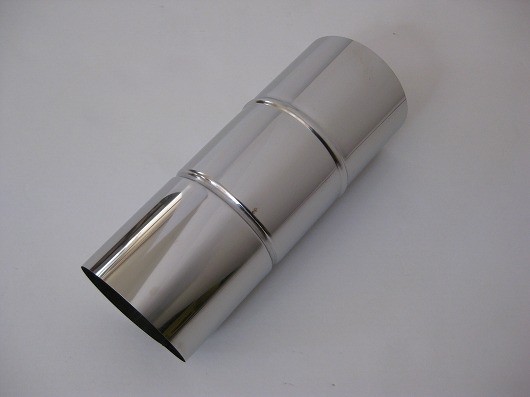 ステンレス煙突 径106⇒径121 異径レジューサー : 薪ストーブの