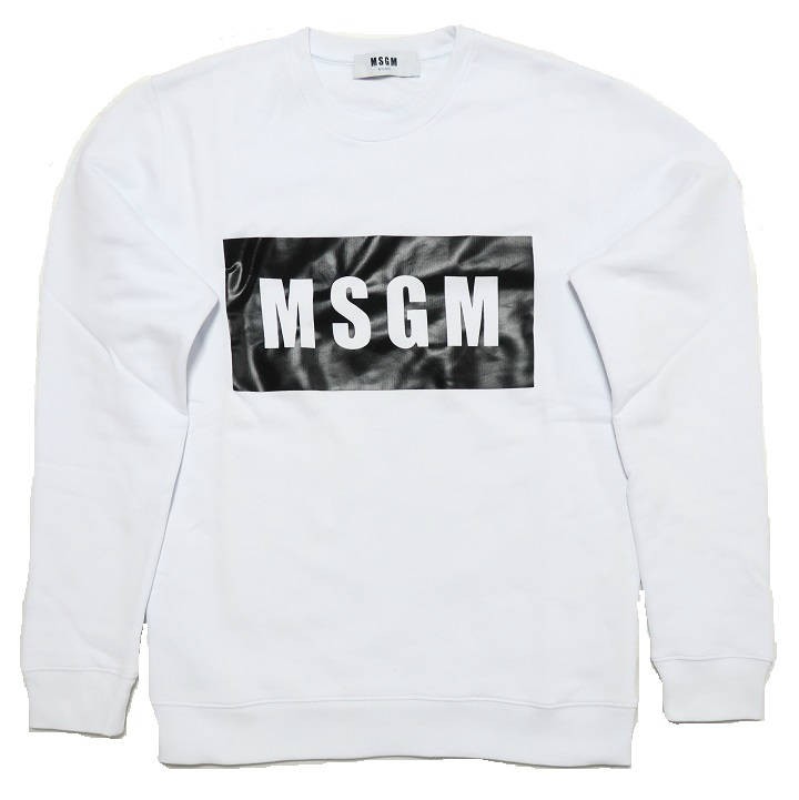 MSGM（エムエスジーエム） トレーナー メンズ スウェット 長袖 爽やか