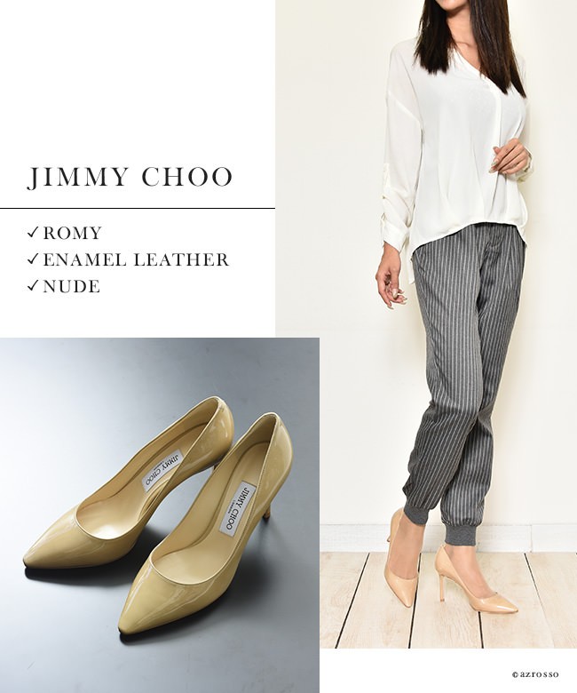 JIMMY CHOO（ジミーチュウ） 正規品 パンプス エナメル レザー