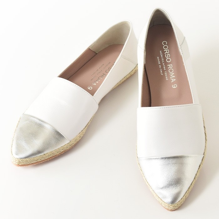 CORSO ROMA,9（コルソローマ ノーヴェ） ポインテッドトゥ スリッポン