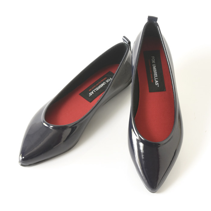 FOX UMBRELLAS（フォックス アンブレラ） レイン パンプス ぺたんこ