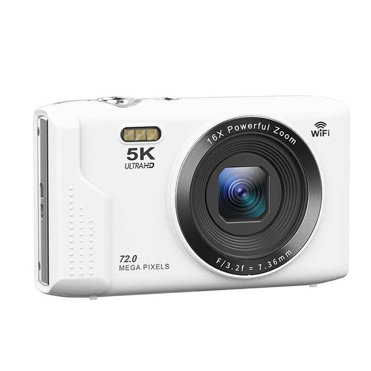 デジタルカメラ 5K デジカメ 修学旅行 スマホに送れる WIFI転送機能