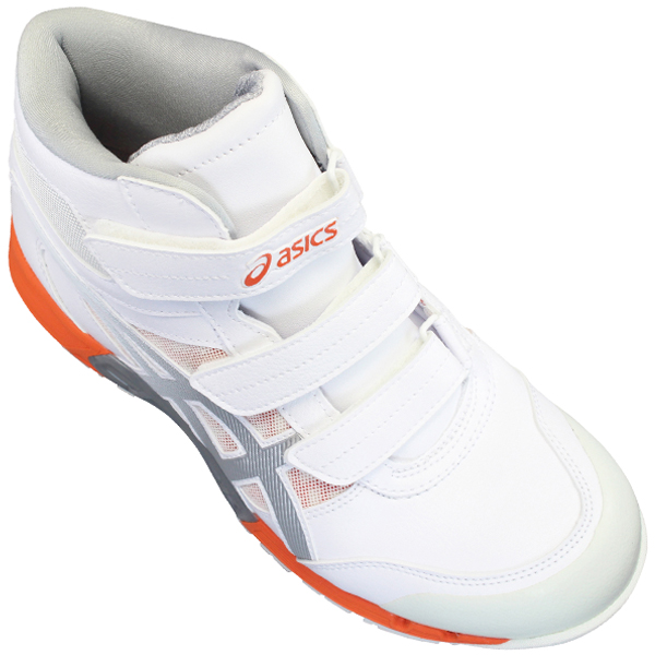 ウィンジョブ アシックス CP308 AC ブラック ホワイト レッド 黒 白 赤