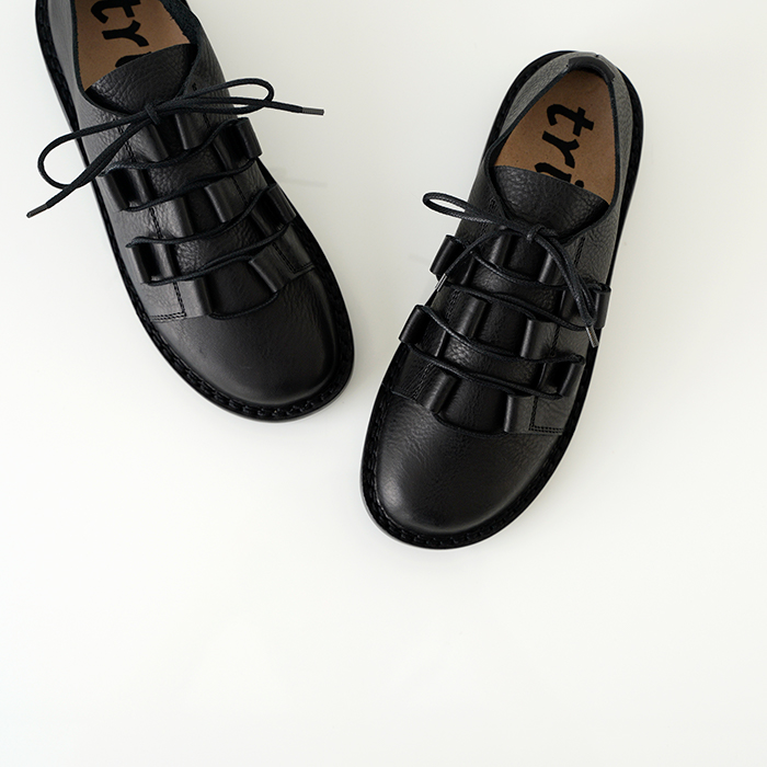 trippen（トリッペン） MOTOR モーター レースアップ シューズ black