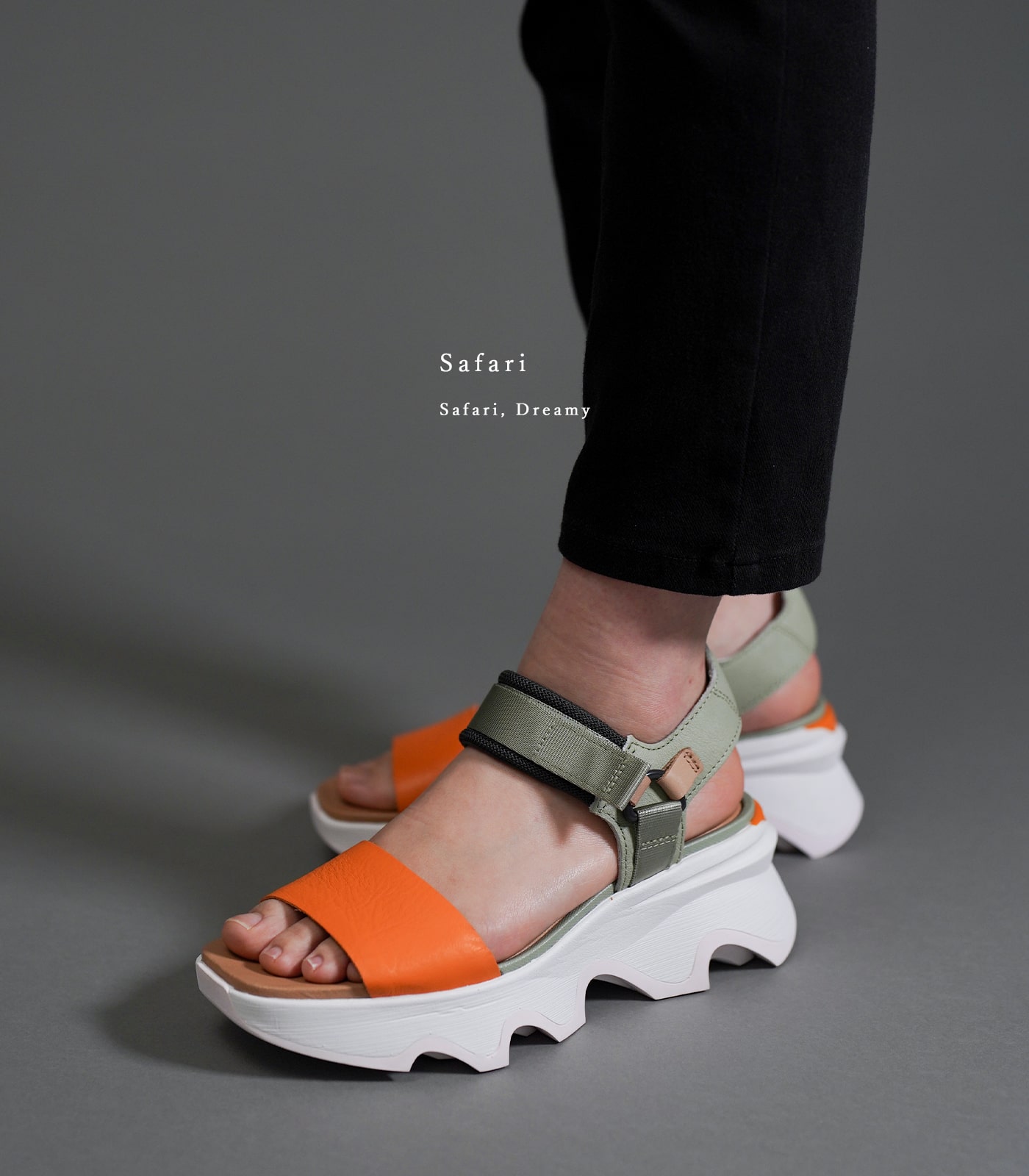 SOREL（ソレル） サンダル 厚底サンダル 厚底 黒 ブラック