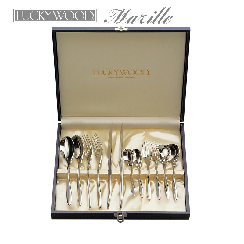 LUCKY WOOD（ラッキーウッド） カトラリーセット ナイフ フォーク