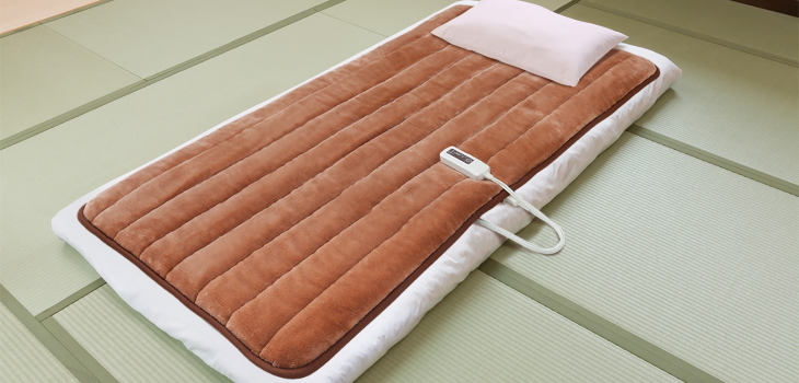 ゼンケン 一人用電熱マット タイマー付き 電磁波99％カット ZMT-75CT