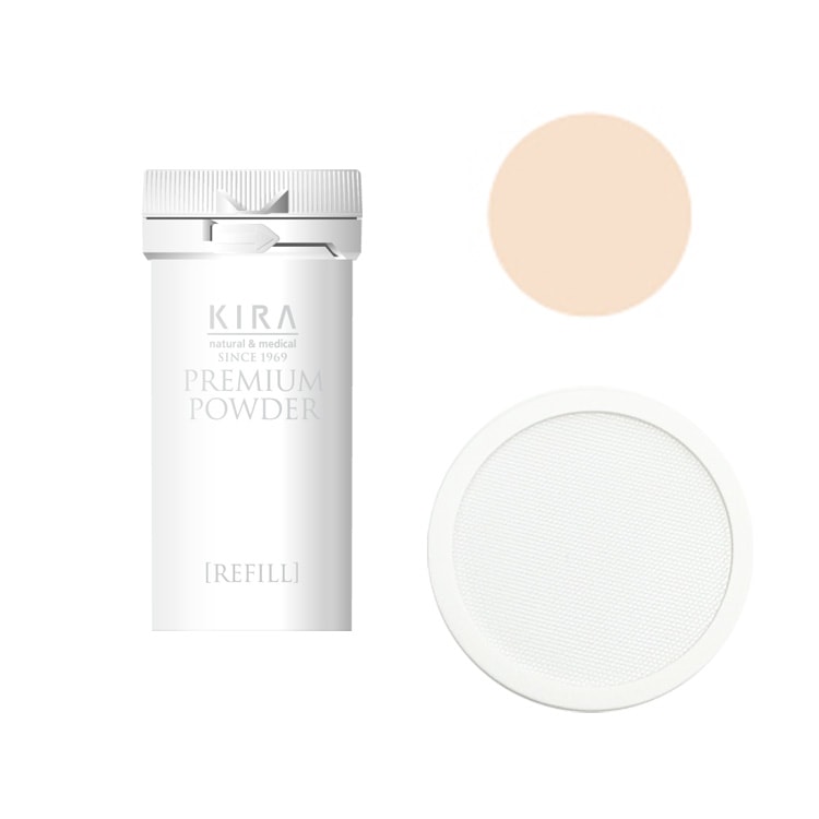 綺羅化粧品 キラ プレミアムパウダー EX SPF18 PA++ リフィル21g 粉