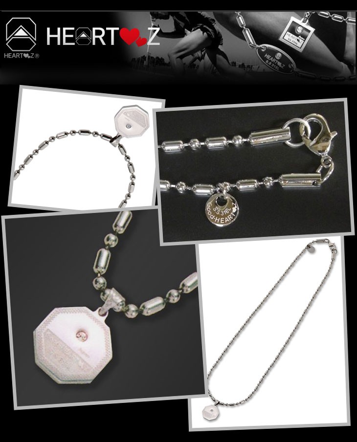 ハーツネックレス・ブレスレット HEARTZ ハーツ スーパーメタリック八