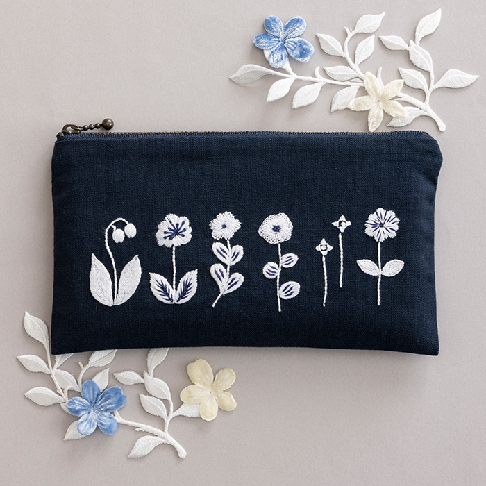 戸塚刺しゅう × 星燈社 フリーステッチキット 刺繍キット 星あかりの