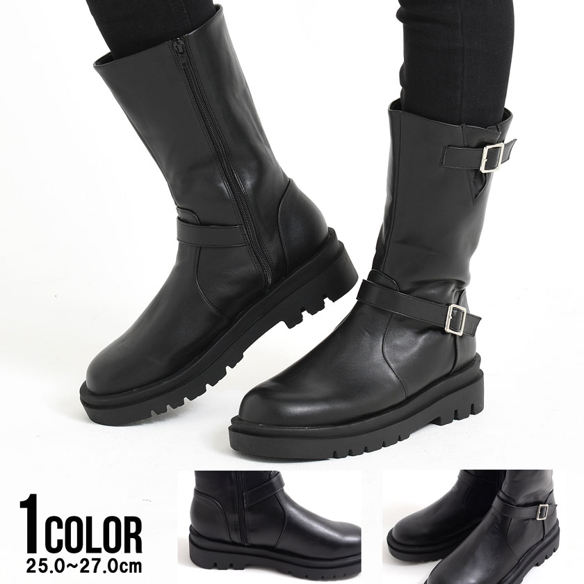 SILVER BULLET（シルバーバレット） ブーツ メンズ サイドジップ 厚底