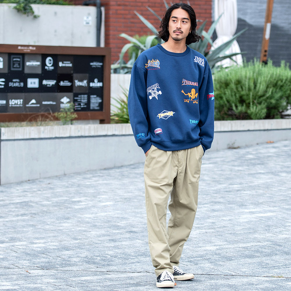 THRASHER（スラッシャー） トレーナー メンズ 大きいサイズ スウェット