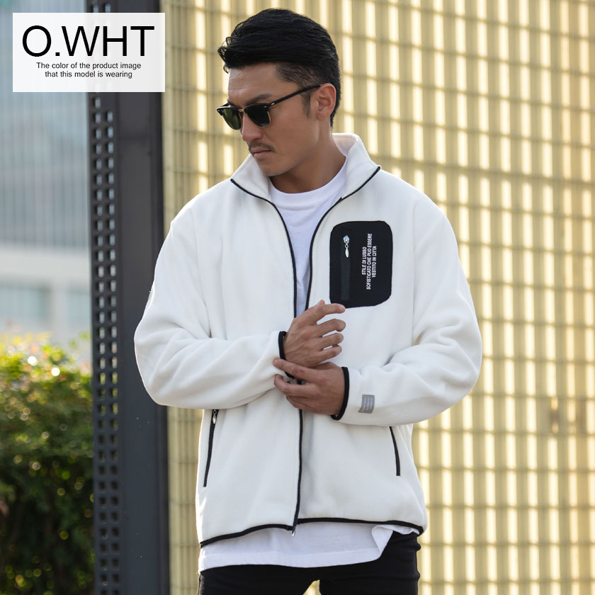 VIOLA ブルゾン メンズ ボア フリース ジャケット ブランド ヴィオラ