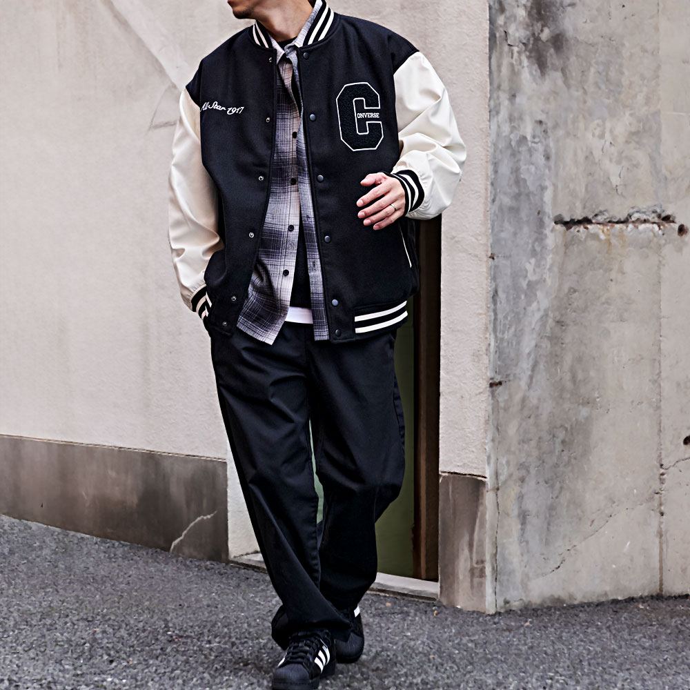 CONVERSE スタジャン Chuck Taylor スエード メンズM 黒系 CONVERSE