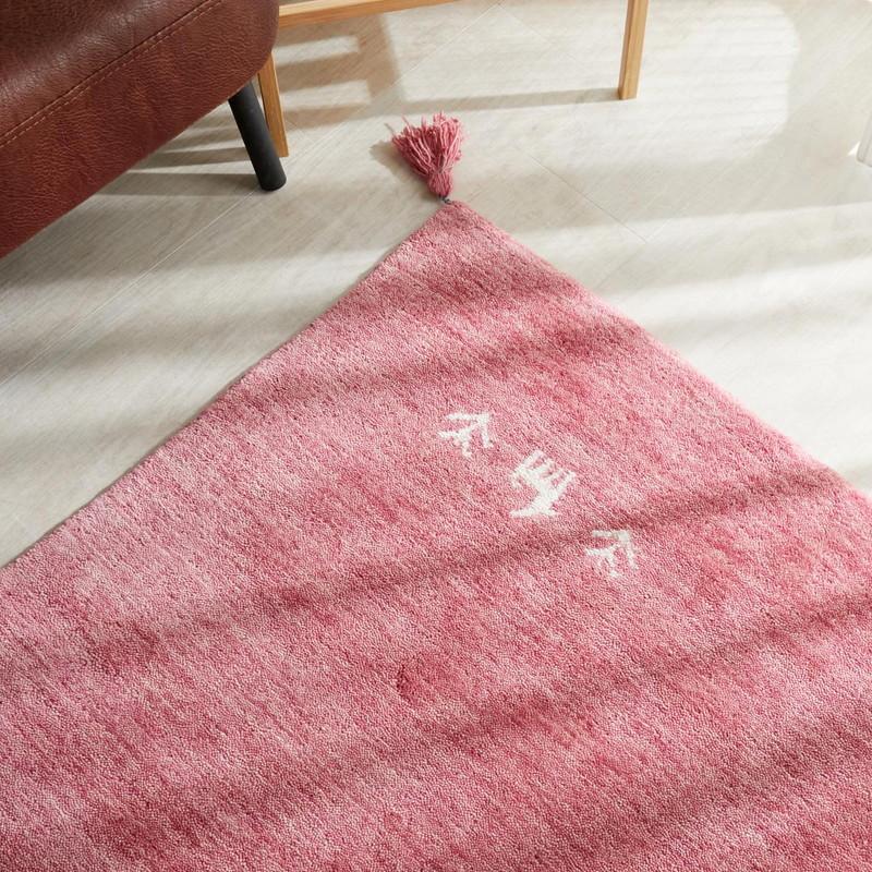 ラグ カーペット ギャッベ ギャベ 120×180 ウール 羊 手織り 北欧