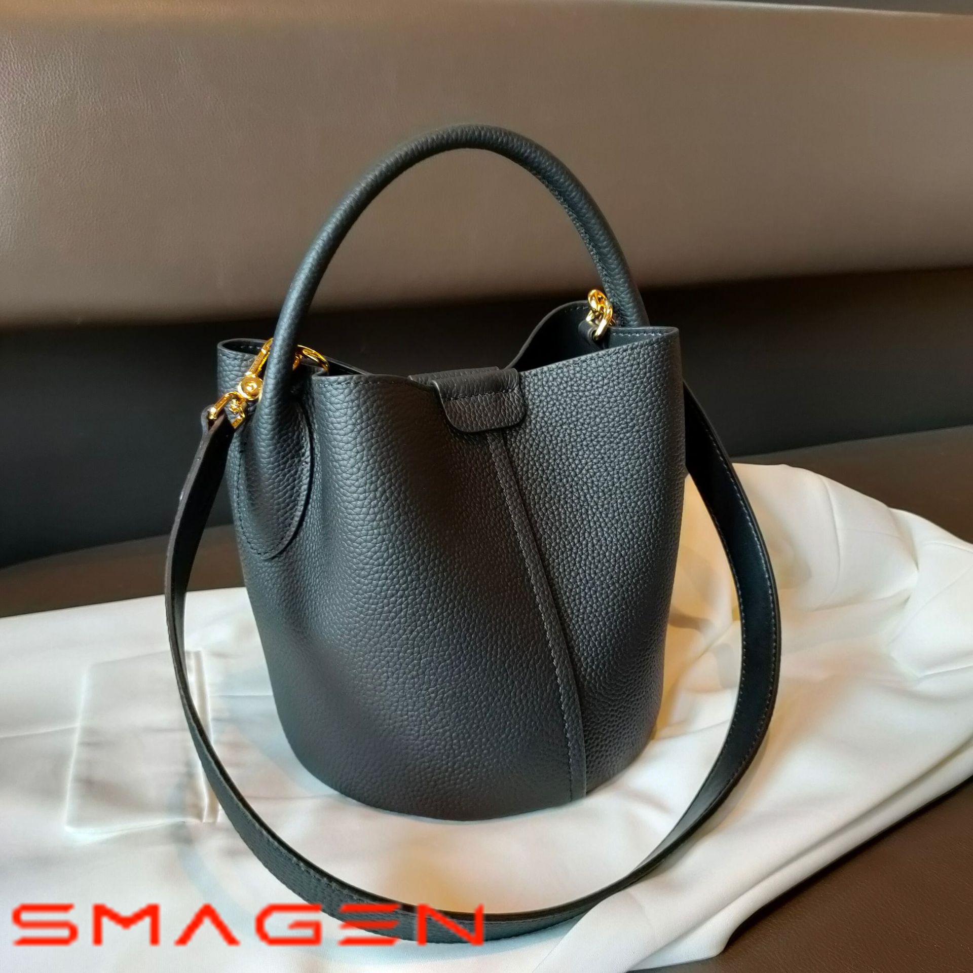 ハンドバッグ 本革 TOGOレザー トートバッグ ショルダーバッグ