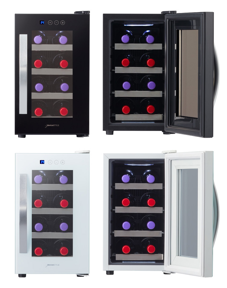 デバイスタイル（deviceSTYLE） 8本用ワインセラー CG-P8S （ペルチェ