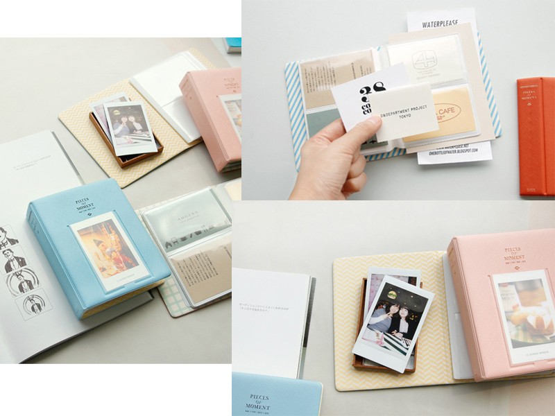 送料無料 チェキ フィルム 収納 アルバム 全3色 / ポケットアルバム