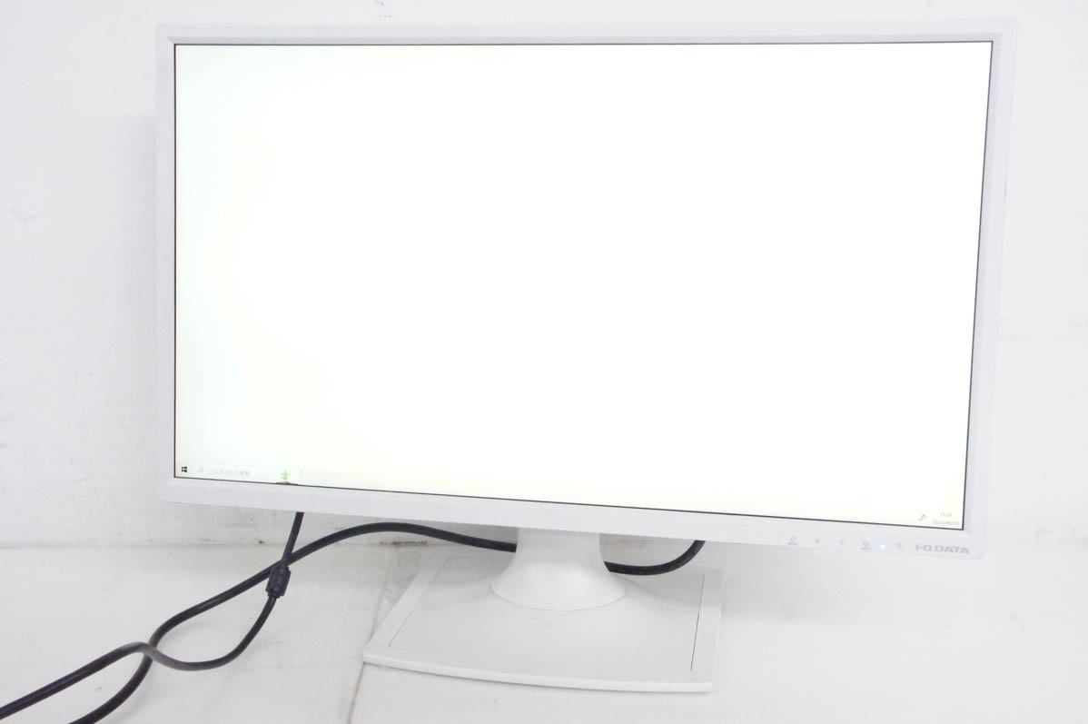 中古 I・O DATA 23.8型ワイド液晶ディスプレイ LCD-AD243EDSW 液晶