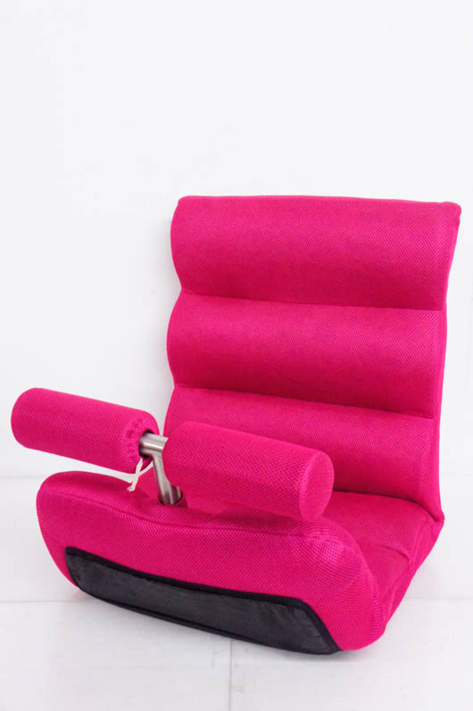 中古 ミズノmizuno じつは！腹筋くんRX ピンク 座椅子型腹筋台