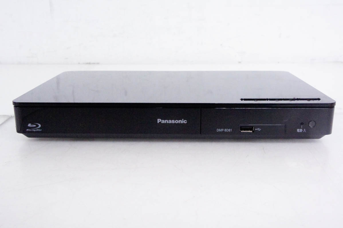 中古 Panasonicパナソニック ブルーレイディスクプレーヤー DMP-BD81