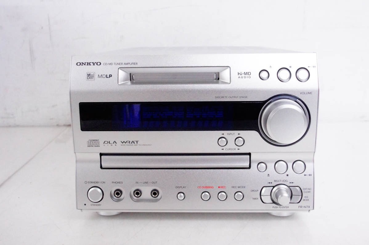 ONKYO FR-7GX オンキョー オンキョウ CD⁄MDシステムコンポ(MD